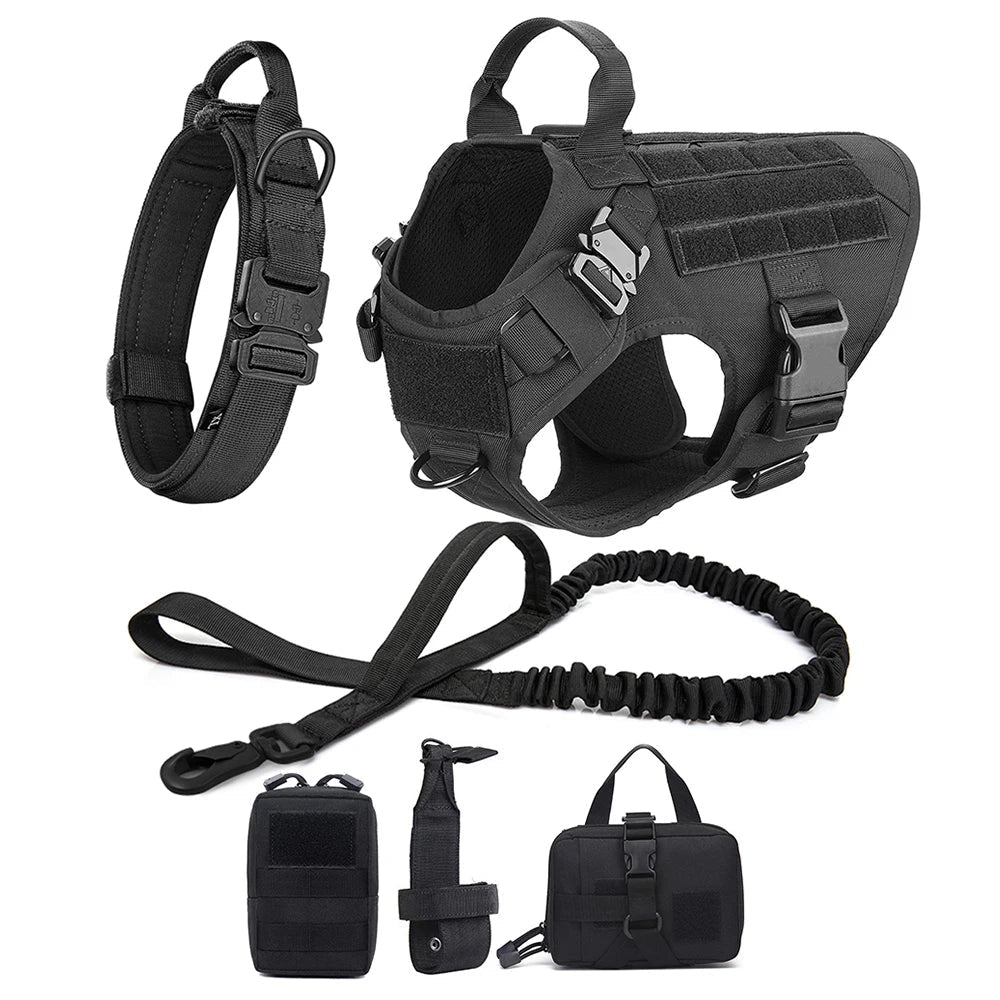 Tactical Dog Harness Vest for Walks & Training