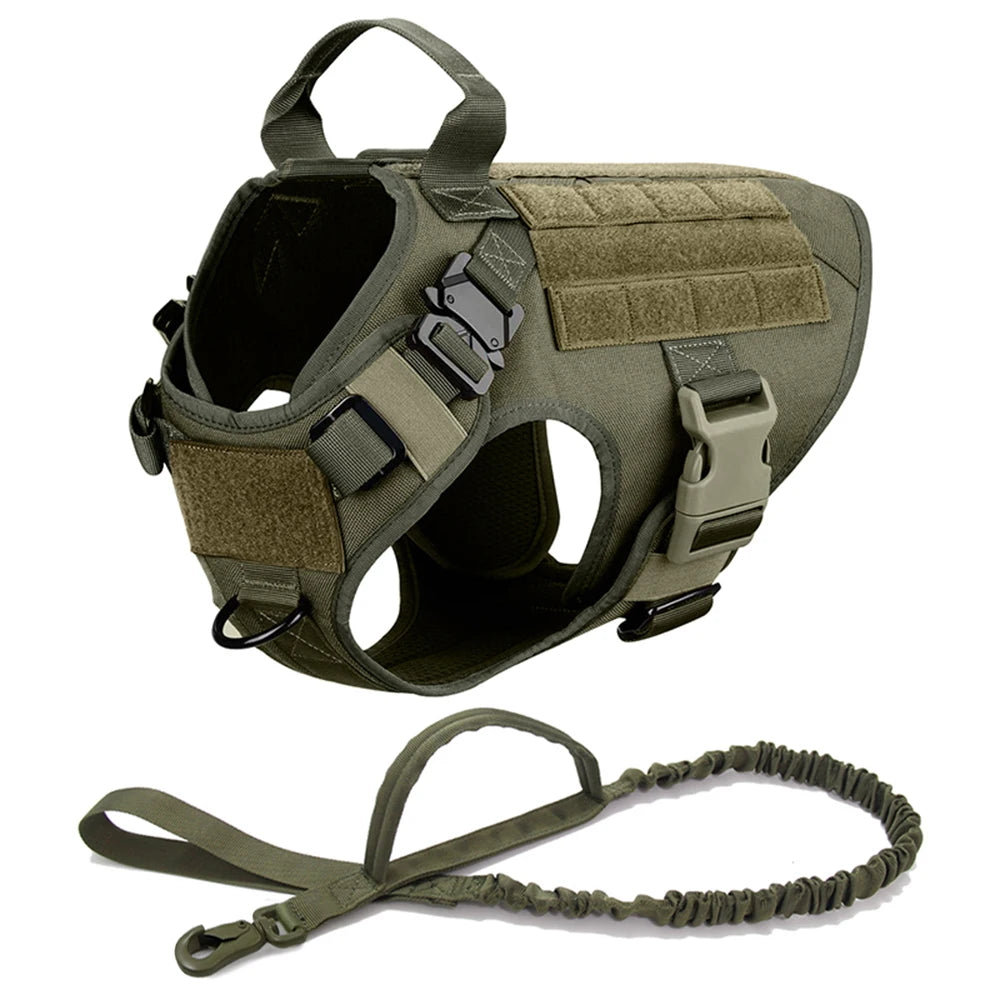 Tactical Dog Harness Vest for Walks & Training