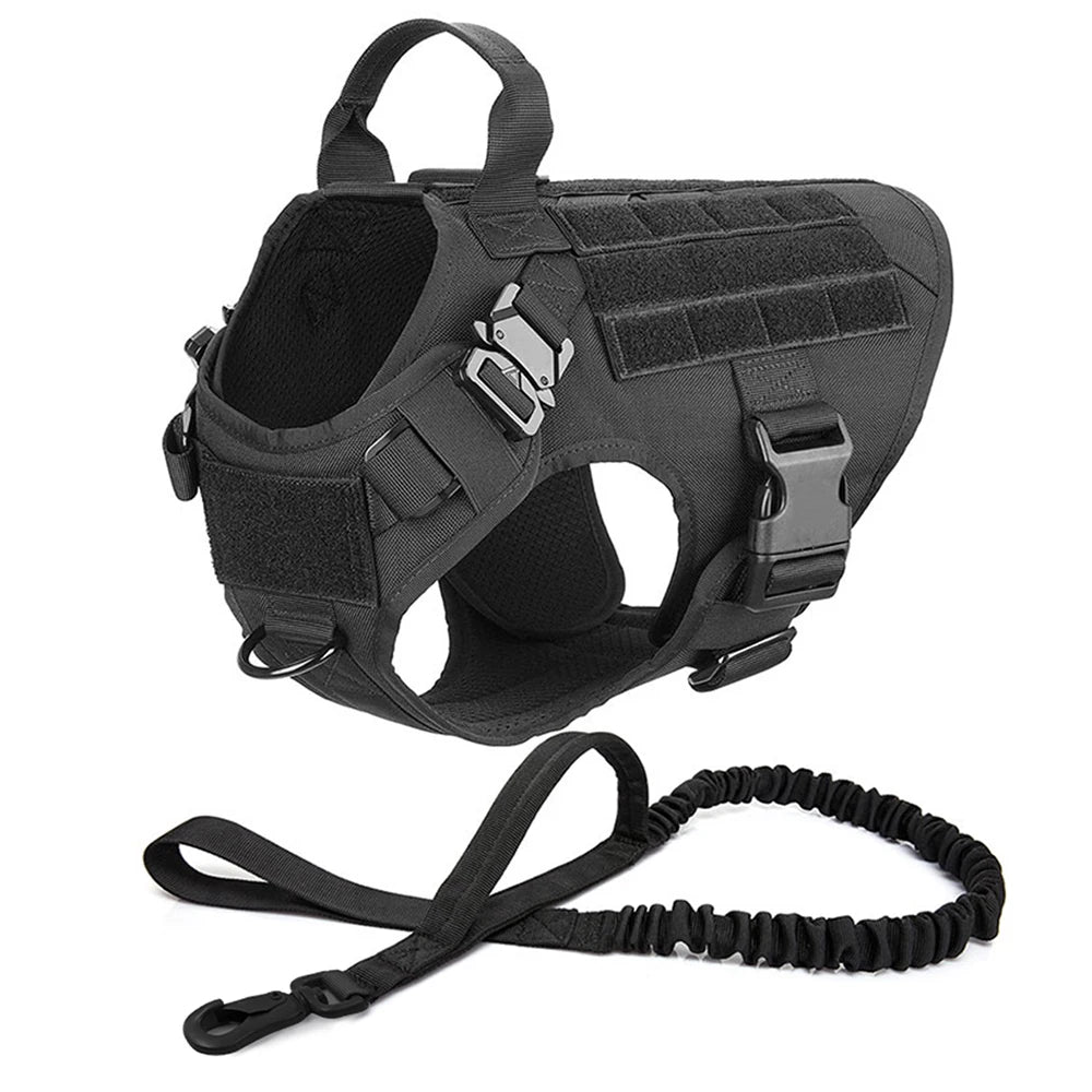 Tactical Dog Harness Vest for Walks & Training