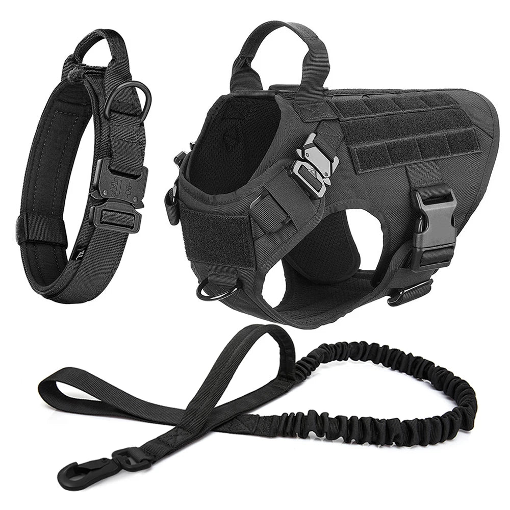 Tactical Dog Harness Vest for Walks & Training