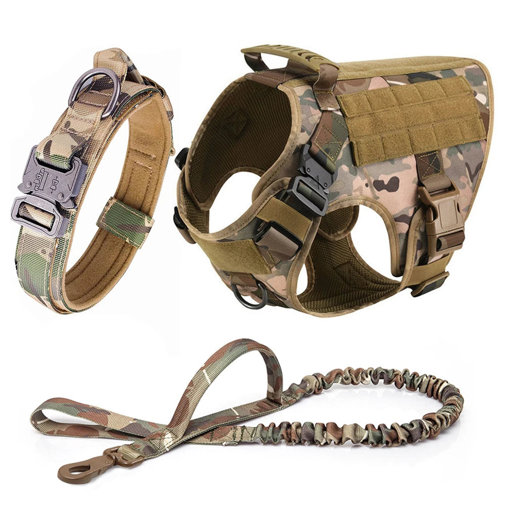 Tactical Dog Harness Vest for Walks & Training