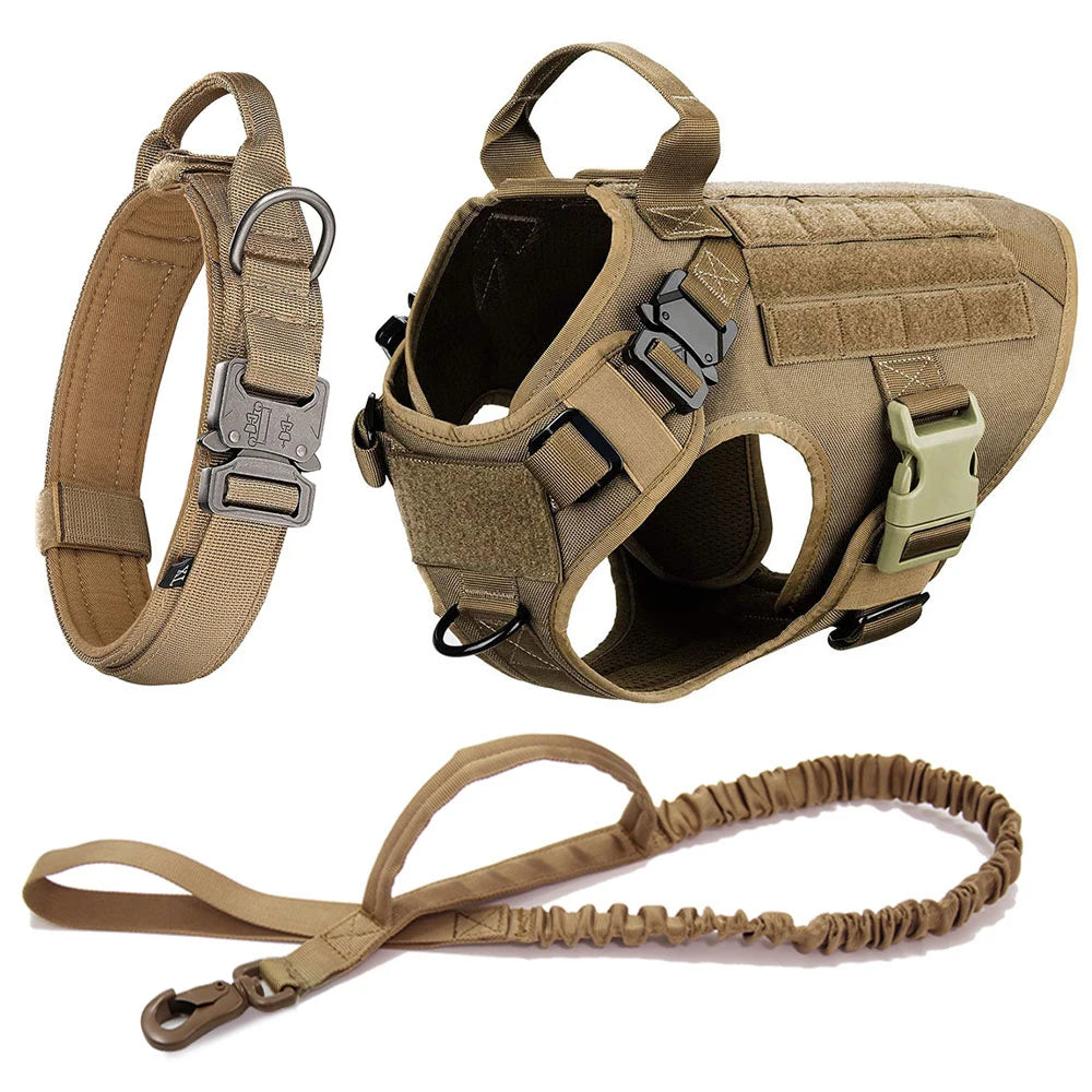 Tactical Dog Harness Vest for Walks & Training