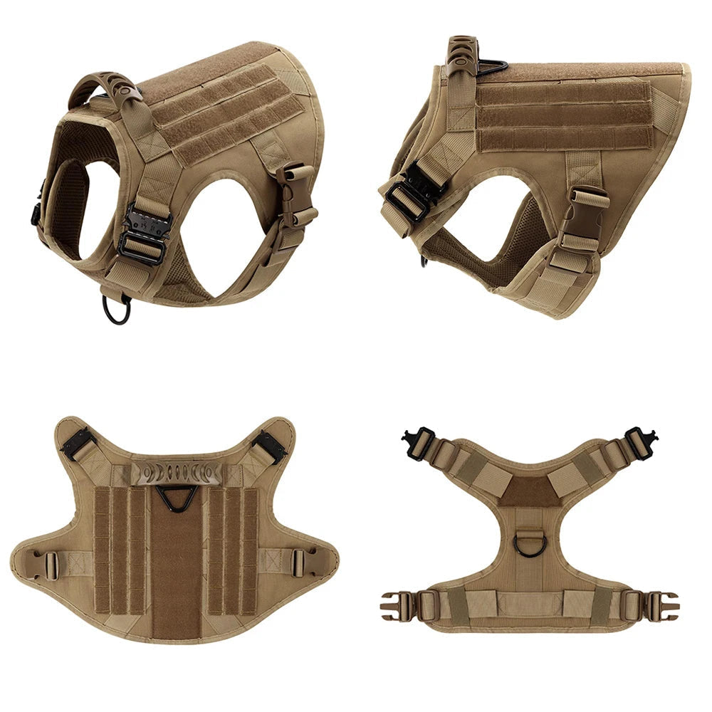 Tactical Dog Harness Vest for Walks & Training