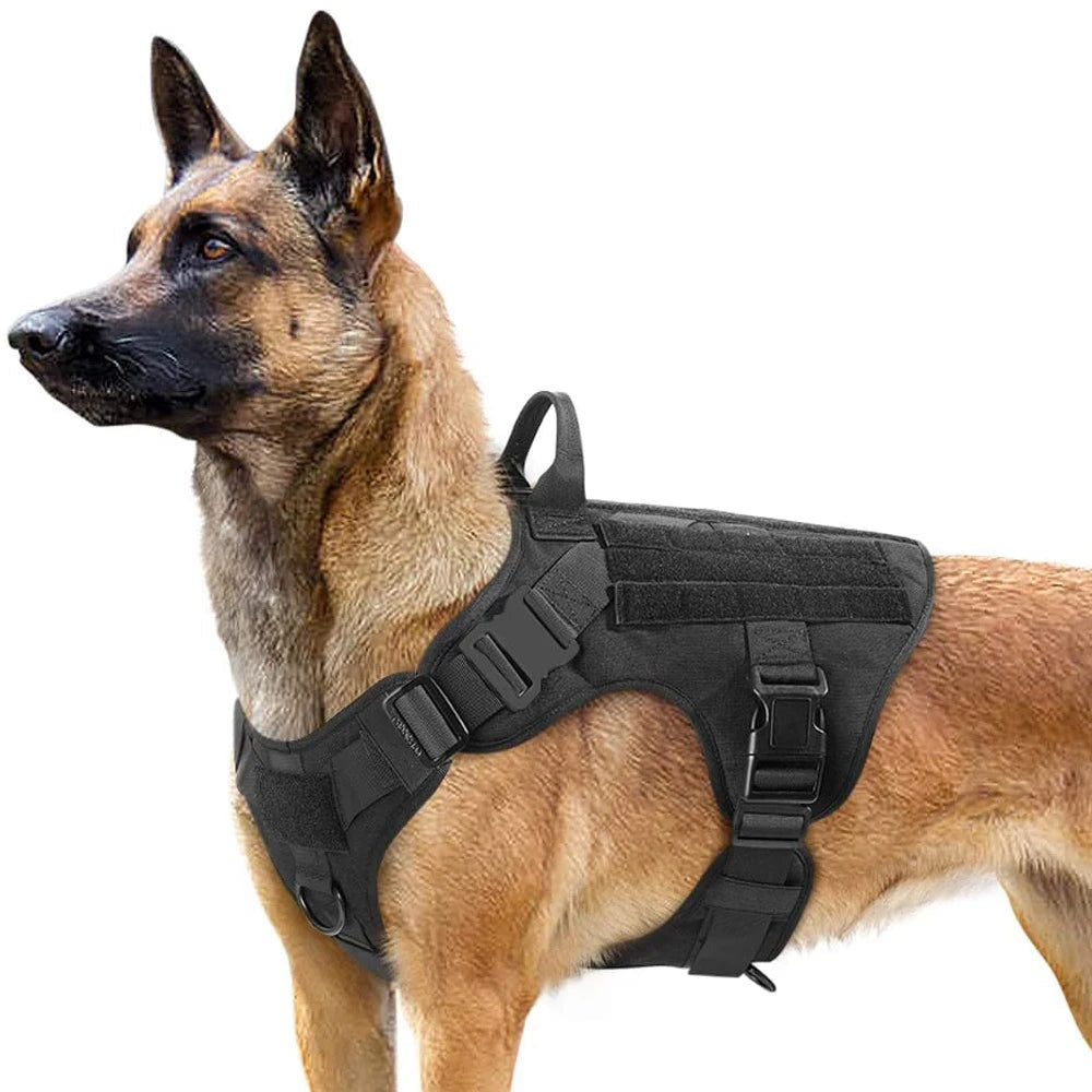 Tactical Dog Harness Vest for Walks & Training