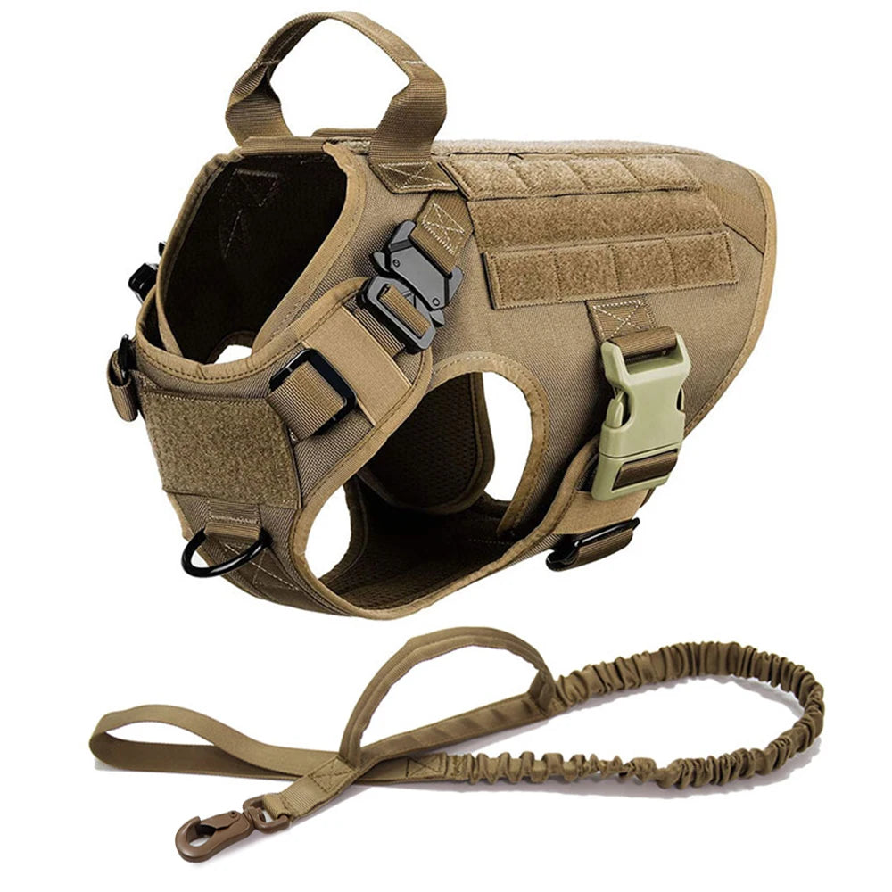Tactical Dog Harness Vest for Walks & Training