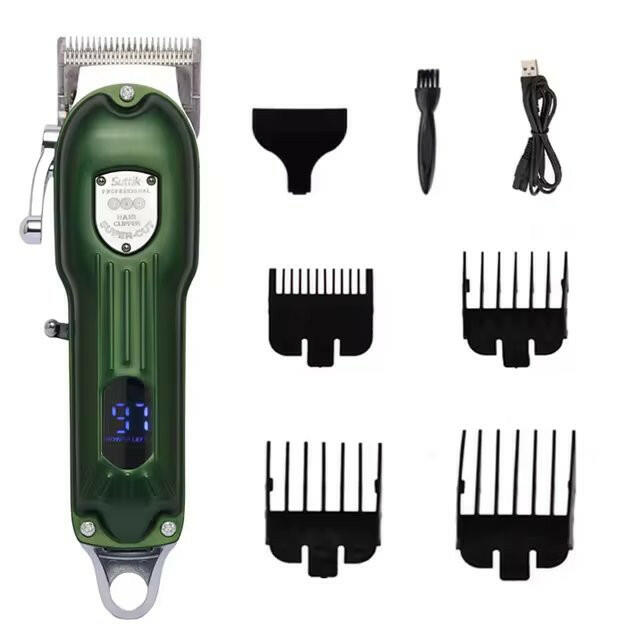 Cordless Dog Grooming Clipper Kit | 7000 RPM All-Metal Body & 4 Guide