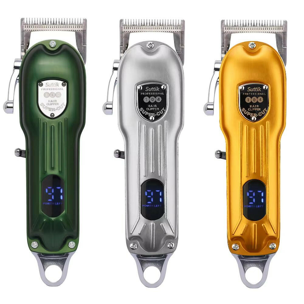 Cordless Dog Grooming Clipper Kit | 7000 RPM All-Metal Body & 4 Guide