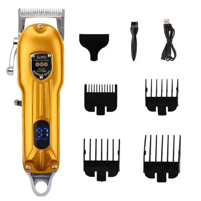Cordless Dog Grooming Clipper Kit | 7000 RPM All-Metal Body & 4 Guide