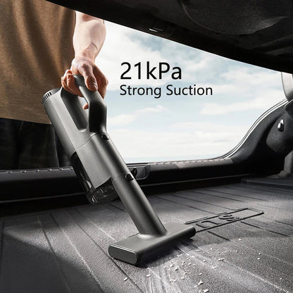 Wireless Car Vacuum for Pet Hair | 21kPa Cordless Handheld Cleaner