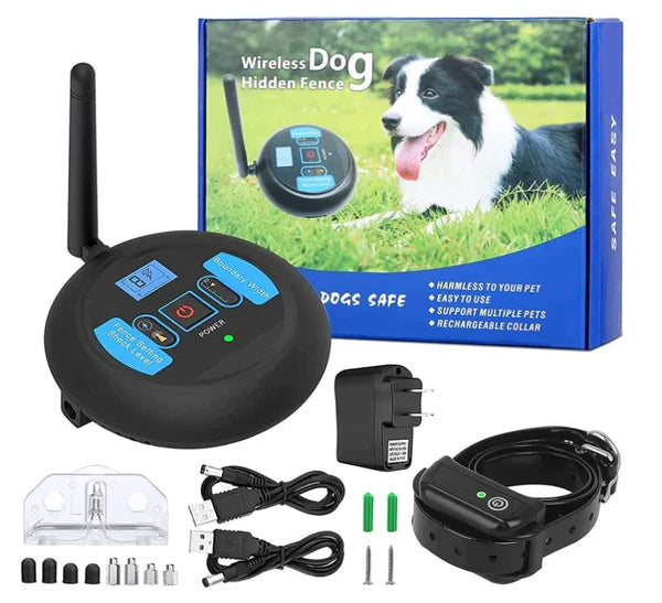 Wireless Dog Fence System for Safe Roaming | Up to 1650 ft Range