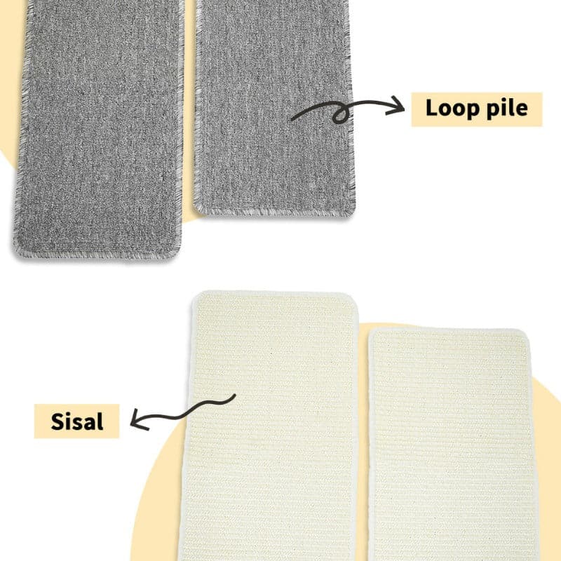 Cat Scratch and Play Ramp | 3-in-1 Climb Scratcher & Condo