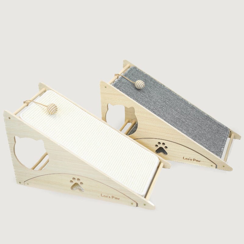 Cat Scratch and Play Ramp | 3-in-1 Climb Scratcher & Condo