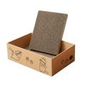 Reversible Cardboard Cat Scratch Ramp | Wave Lounge Scratcher